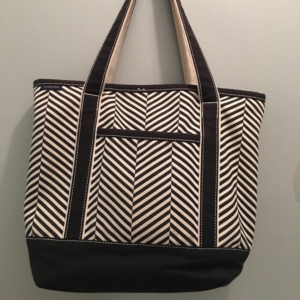 Lands End Canvas Tote